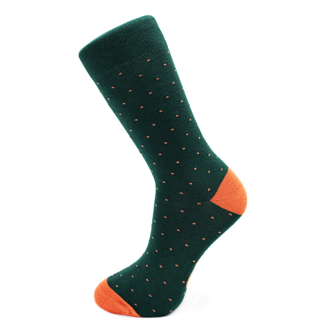 Green and Orange Dots