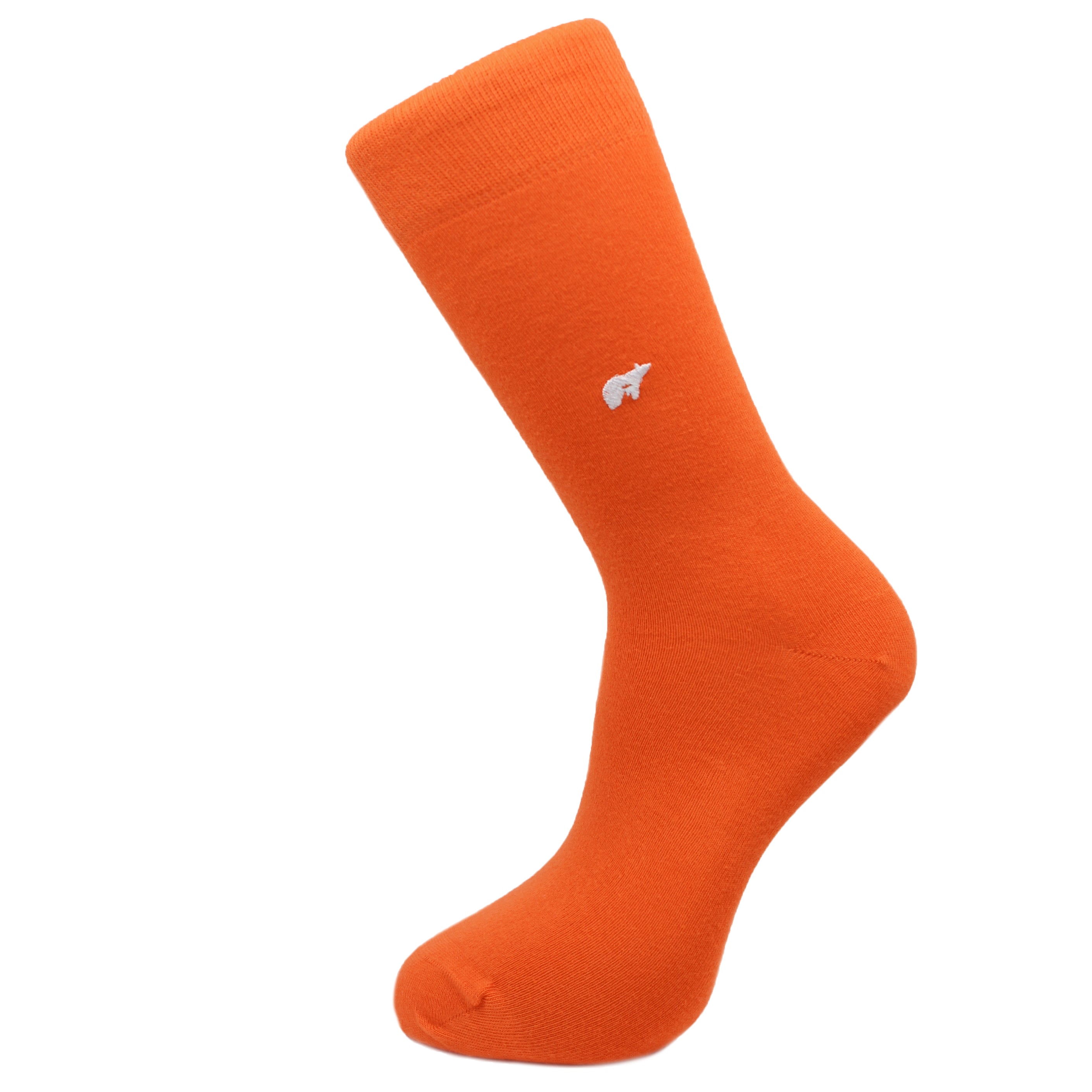 Plain Orange Socks